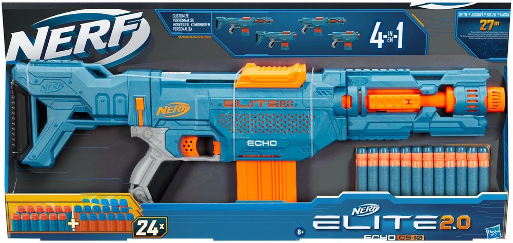 NERF Elite 2.0 šautuvas ECHO CS-10
