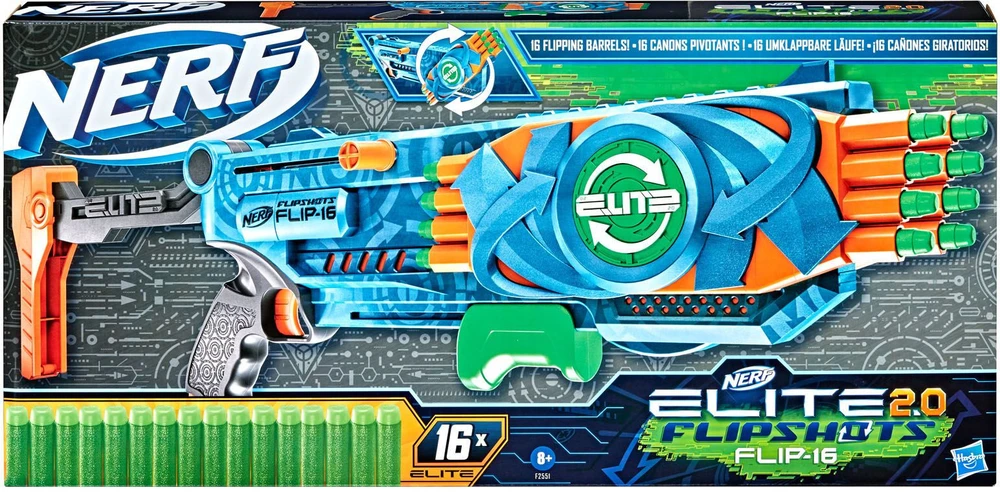 Hasbro NERF Elite 2.0 Šautuvas FLIP 16