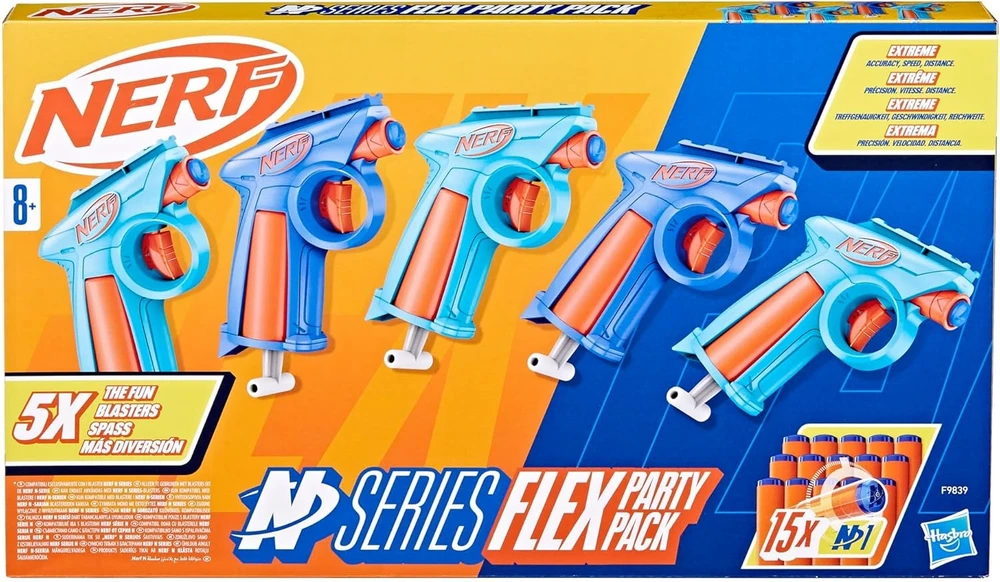 NERF N Series rinkinys „Flex party pack“