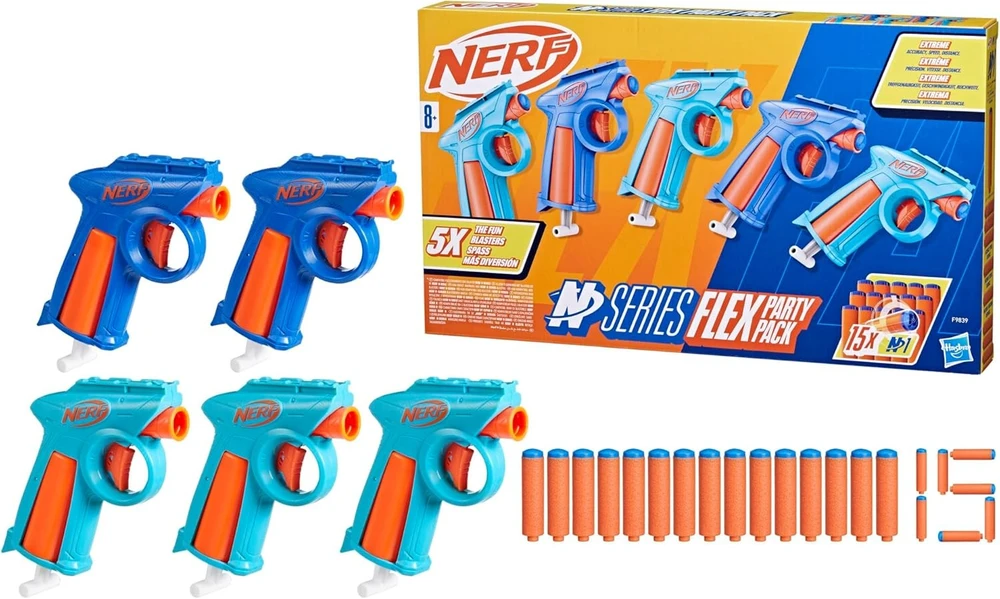 NERF N Series rinkinys „Flex party pack“