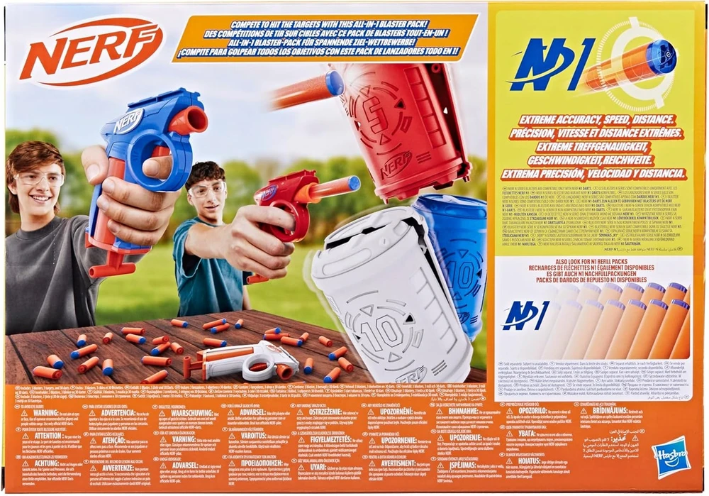 Nerf Backyard Triple Pack 3 blasters G1804