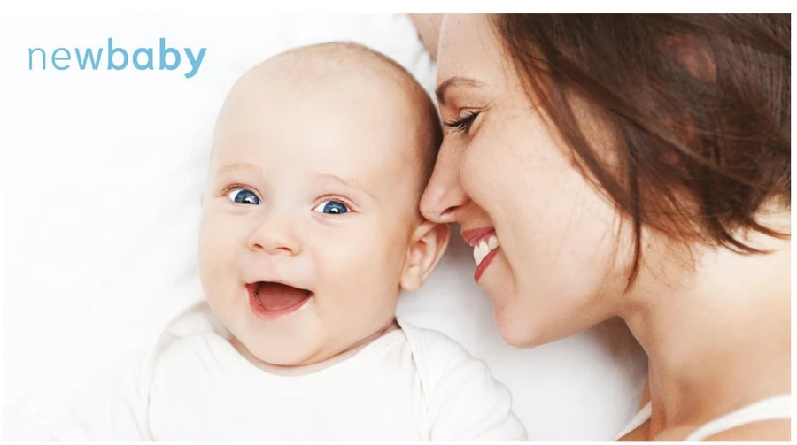 Nėriniuota žindymo liemenėlė New Baby Emily, mėlyna, dydis 70D