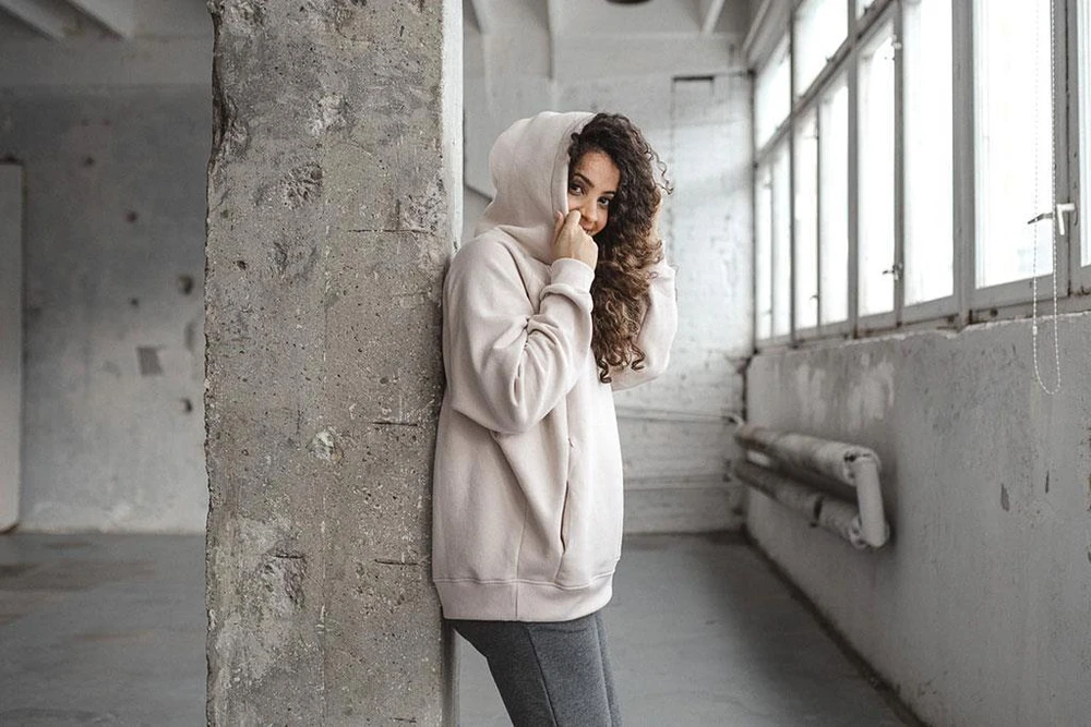 Nėščiųjų ir žindymo džemperis Motherhood oversize milk & love smėlio spalvos, dydis XL