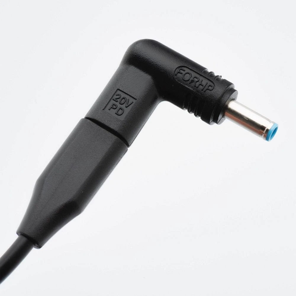 FORCELL F-ENERGY E856 uniwersal laptop charger 65W USB C + 6 adaptors - juodas