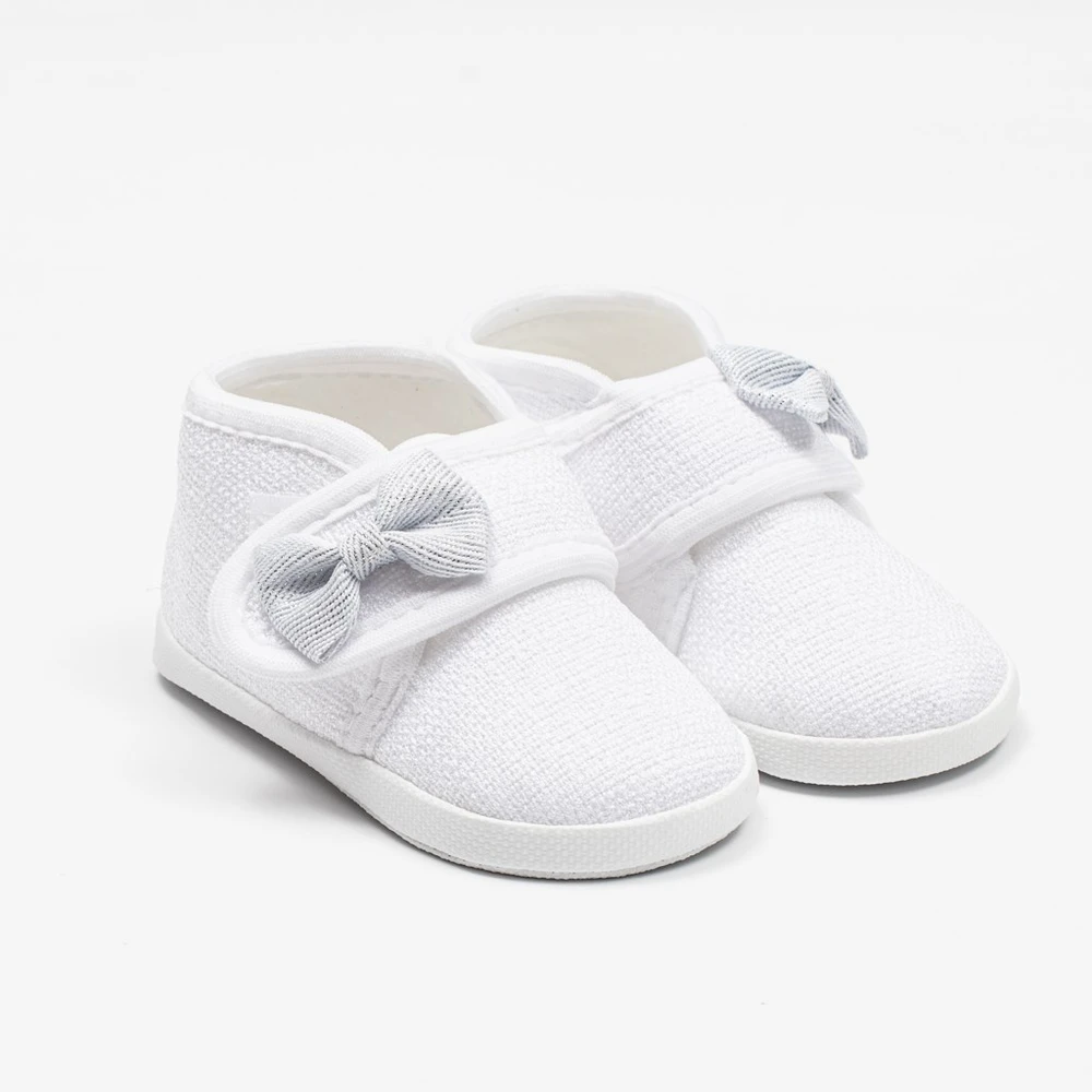 New Baby baltos kūdikių batukai su kaspinu, dydis 12-18 mėn.