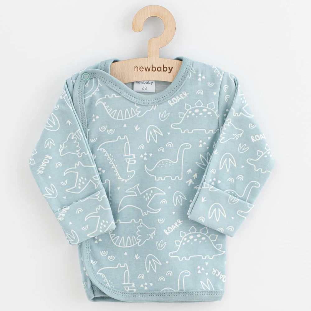 New Baby Classic II klasikiniai kūdikių marškinėliai, 3 vnt., berniukui