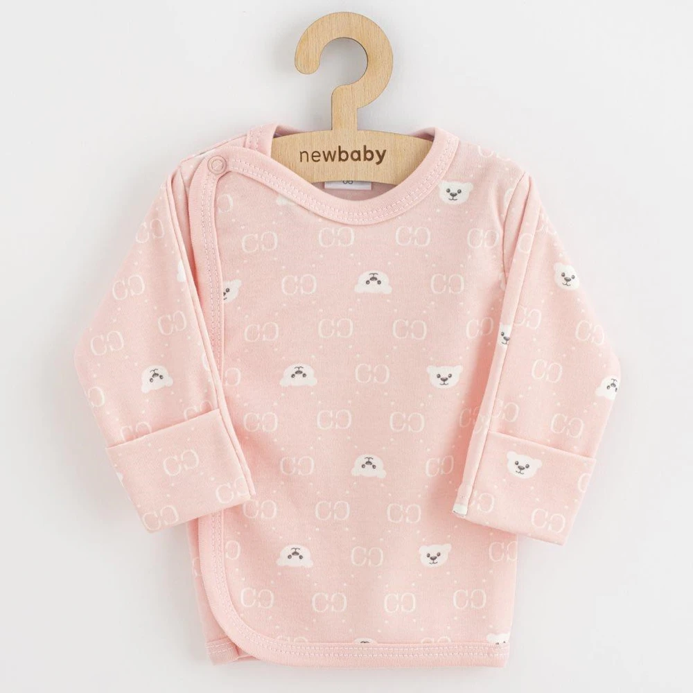 New Baby Classic II klasikiniai kūdikių marškinėliai, 3 vnt., mergaitėms