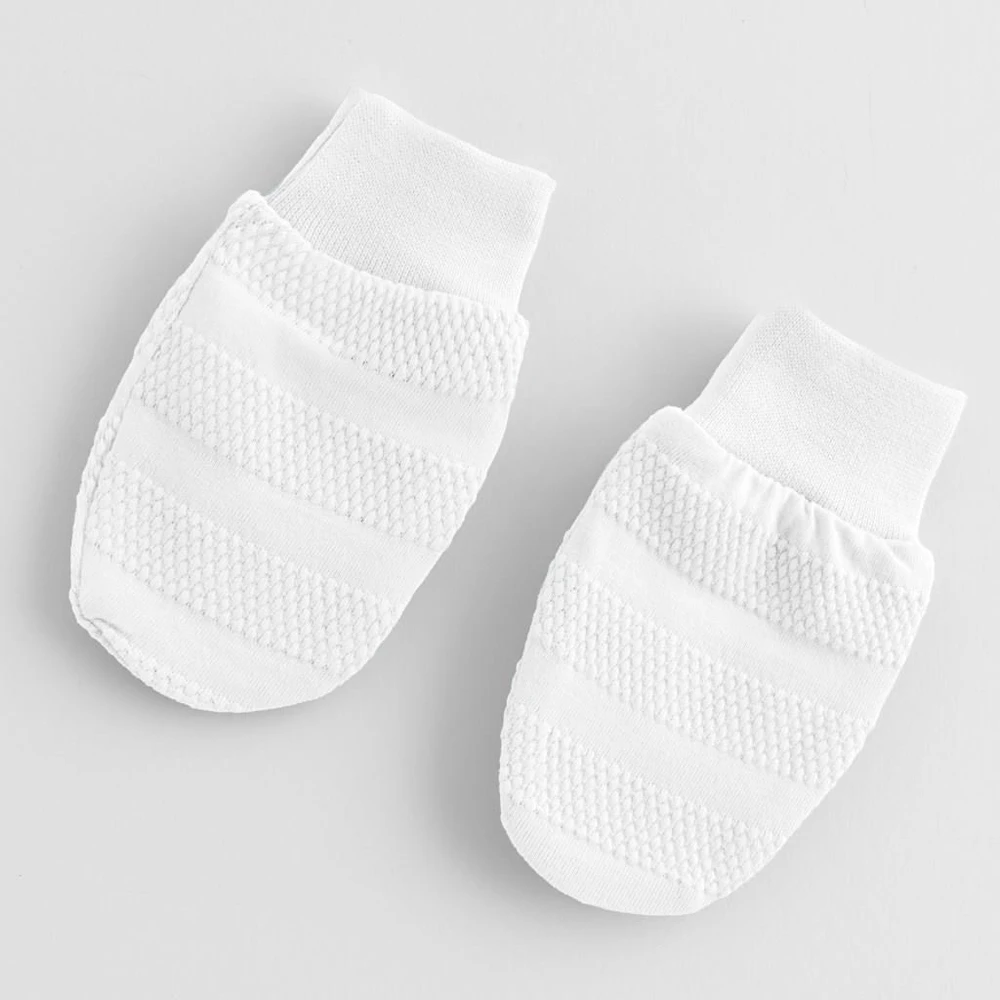 New Baby I AM Baltas 7 dalių rinkinys nėštumo laikotarpiui, dydis 62 (3-6 mėn.)