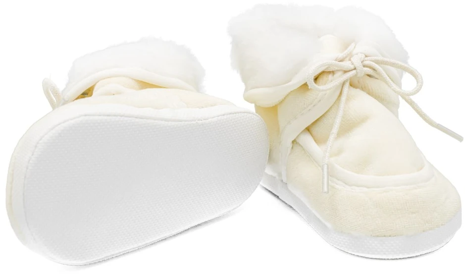 New Baby kūdikių žieminiai bateliai smėlio spalvos, dydis 0-3 mėn.
