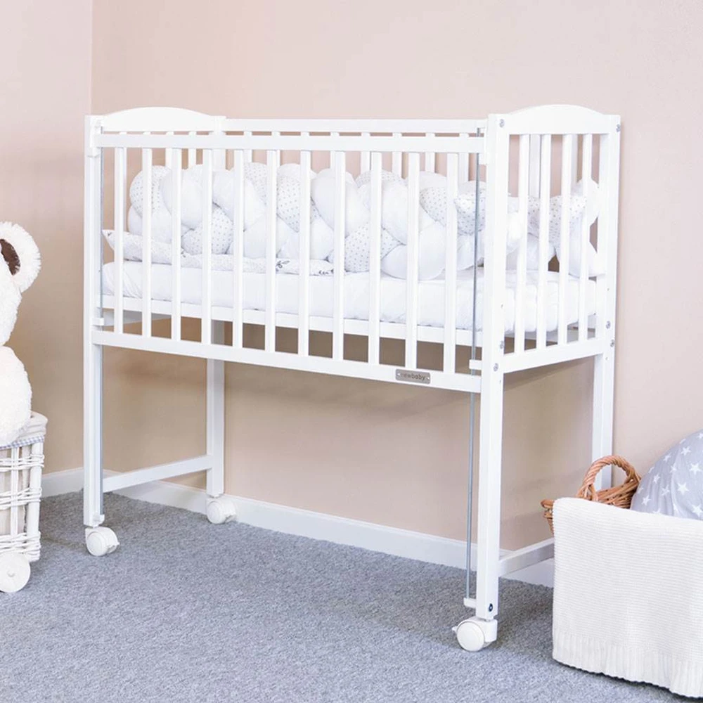 New Baby MATEO lovelė 90x40 cm balta