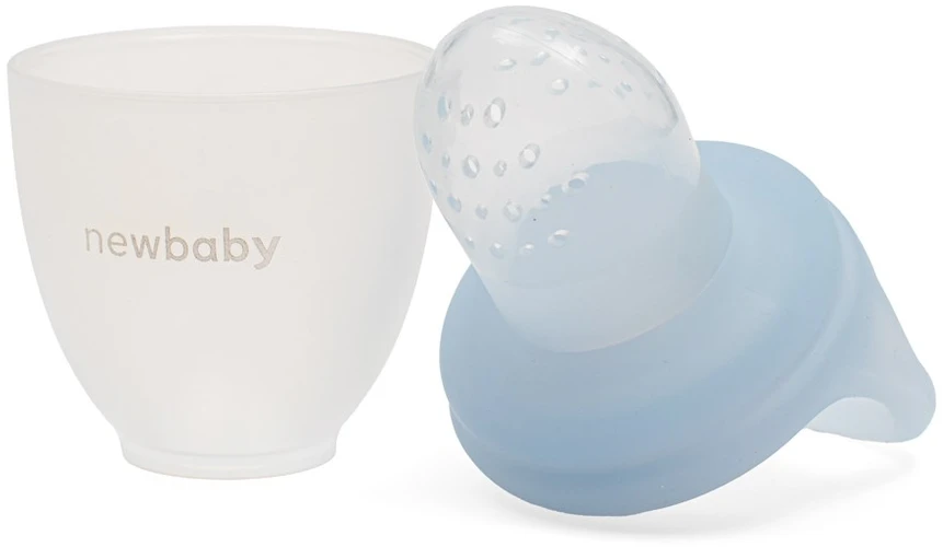 New Baby mėlynas vaisių ir daržovių čiulptukas