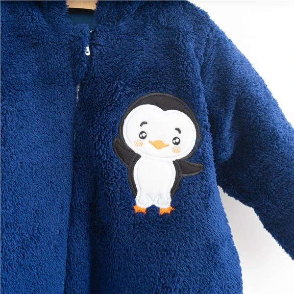 New Baby Penguin žiemos kombinezonas tamsiai mėlynas, dydis 74 (6-9 mėn.)
