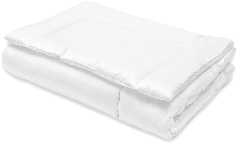 New Baby prabangus mikropluošto užpildas pagalvei ir antklodei 100x135 cm, balta