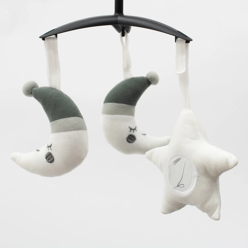 New Baby supama kėdė Snuggle juoda