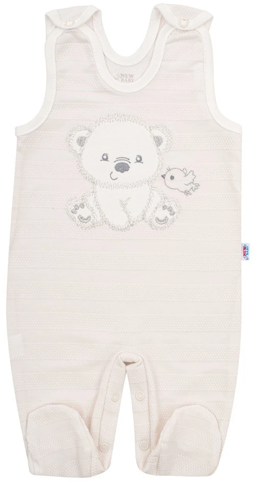 New Baby Sweet Bear kūdikių komplektas motinystei, smėlio spalvos, dydis 62 (3-6 mėn.)