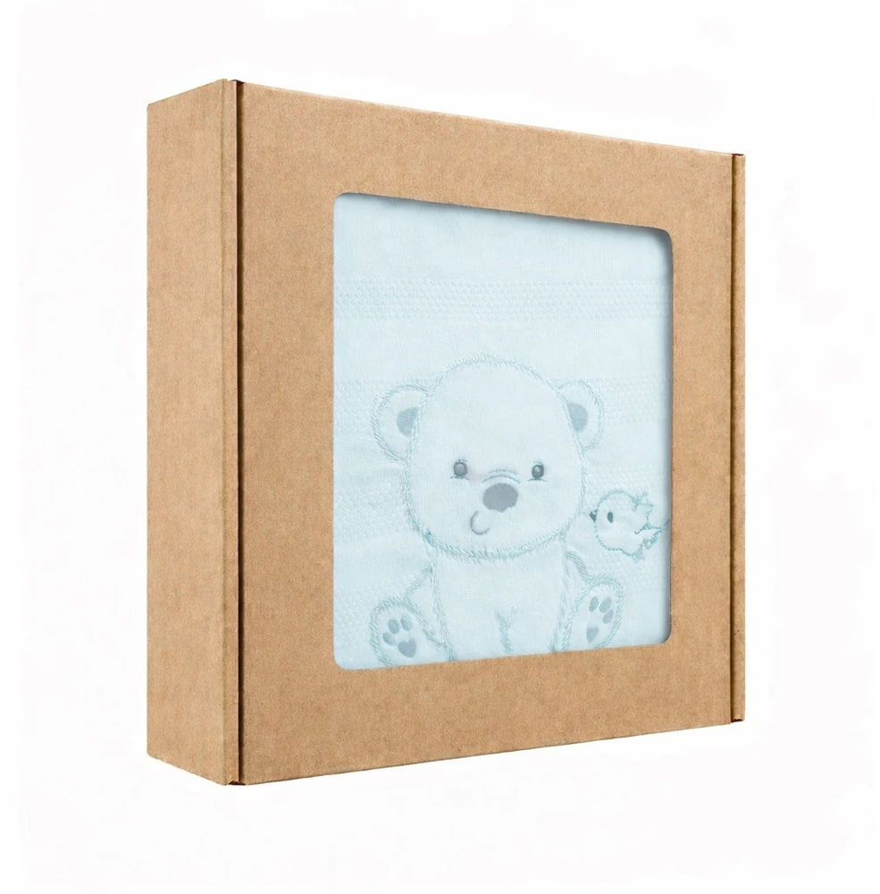 New Baby Sweet Bear nėščiųjų rinkinys mėlynas, dydis 62 (3-6 mėn.)