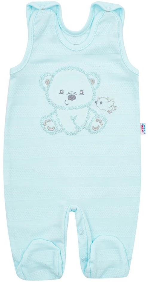 New Baby Sweet Bear nėščiųjų rinkinys mėlynas, dydis 62 (3-6 mėn.)