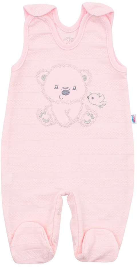New Baby Sweet Bear rožinis rinkinys motinystei, dydis 62 (3-6 mėn.)