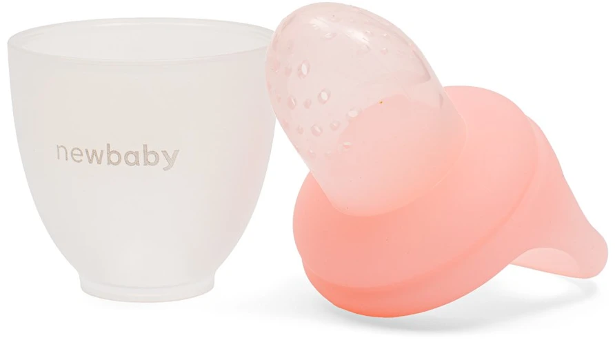 New Baby vaisių ir daržovių dozatorius rožinis
