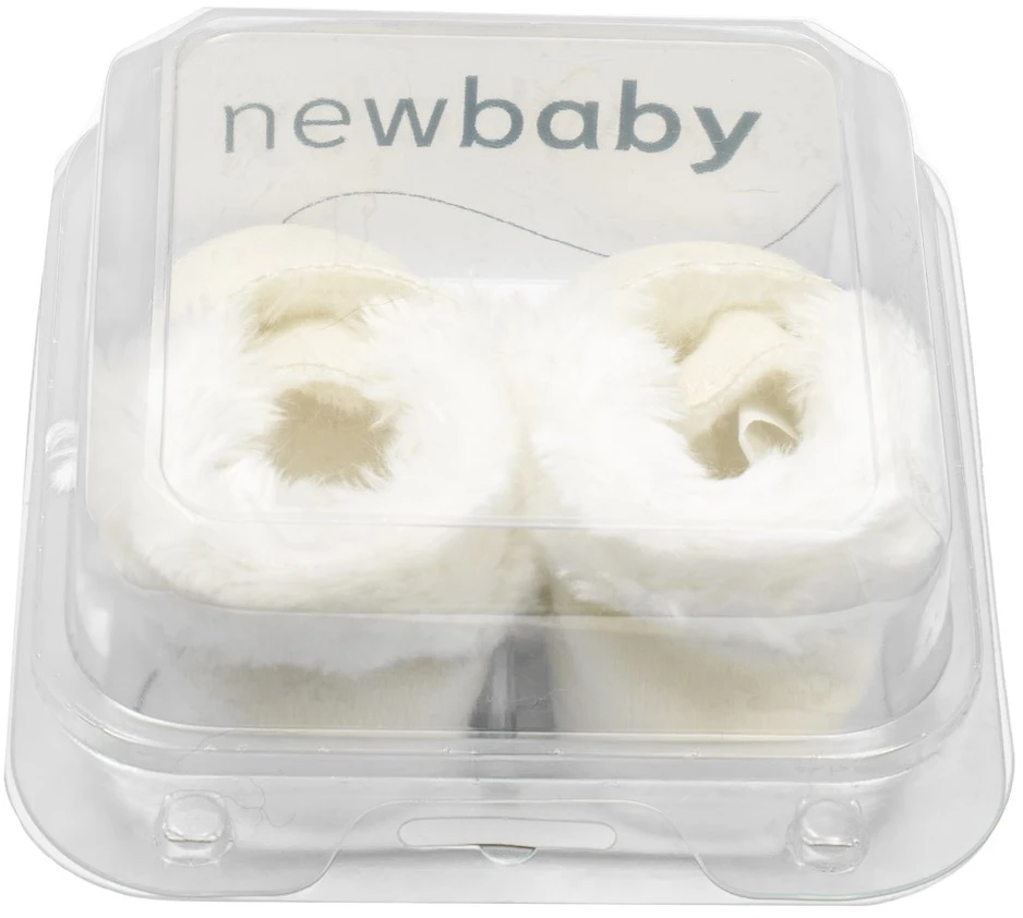 New Baby žieminiai batukai 0-3 mėn., smėlio spalvos, dydis 0-3 mėn.