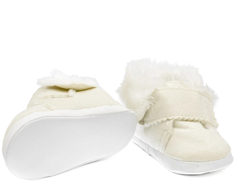 New Baby žieminiai batukai 3-6 mėn., smėlio spalvos, dydis 3-6 mėn.