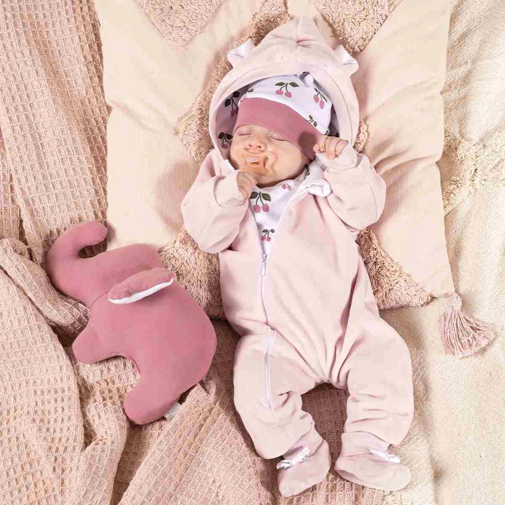 Nicol Emily žieminis zomšinis kombinezonas kūdikiui