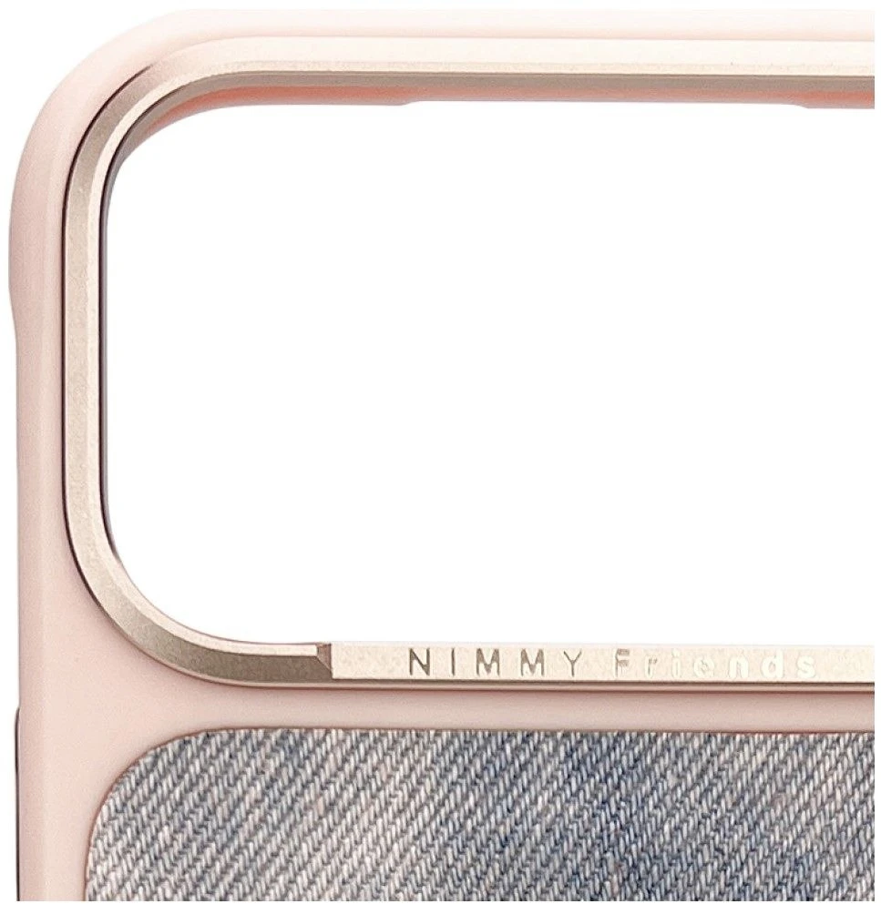 NIMMY dėklas GENTLE PETS SERIES DOG, suderinamas su MagSafe, skirtas IPHONE 18 Pro Max/17 Pro Max rožinė