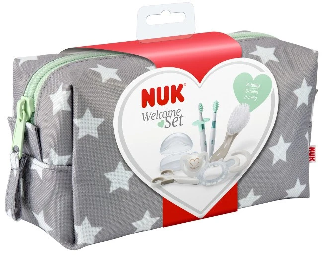Kūdikio priežiūros aksesuarų rinkinys NUK, 7 vnt.