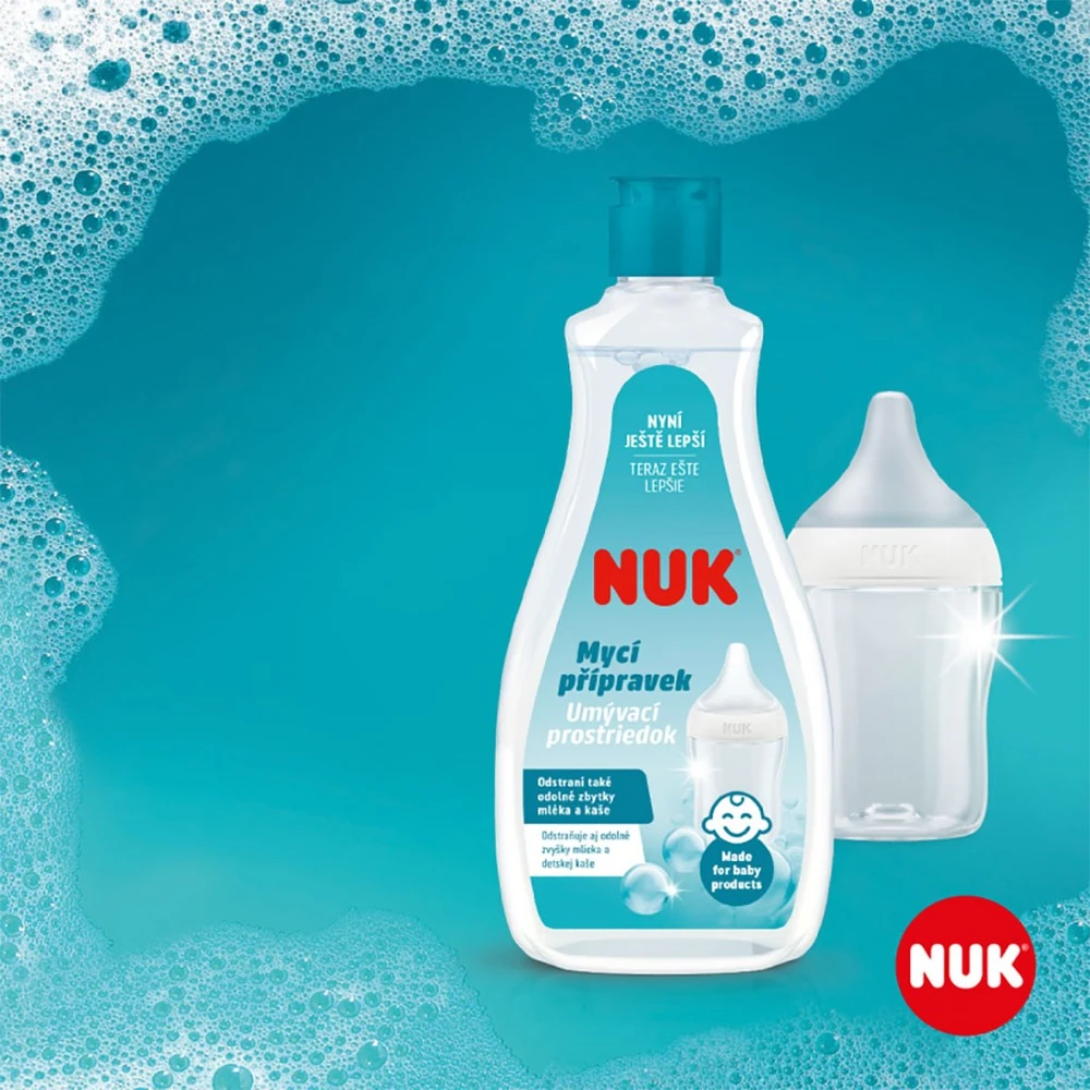 NUK buteliukų ir žindukų ploviklis - 500 ml