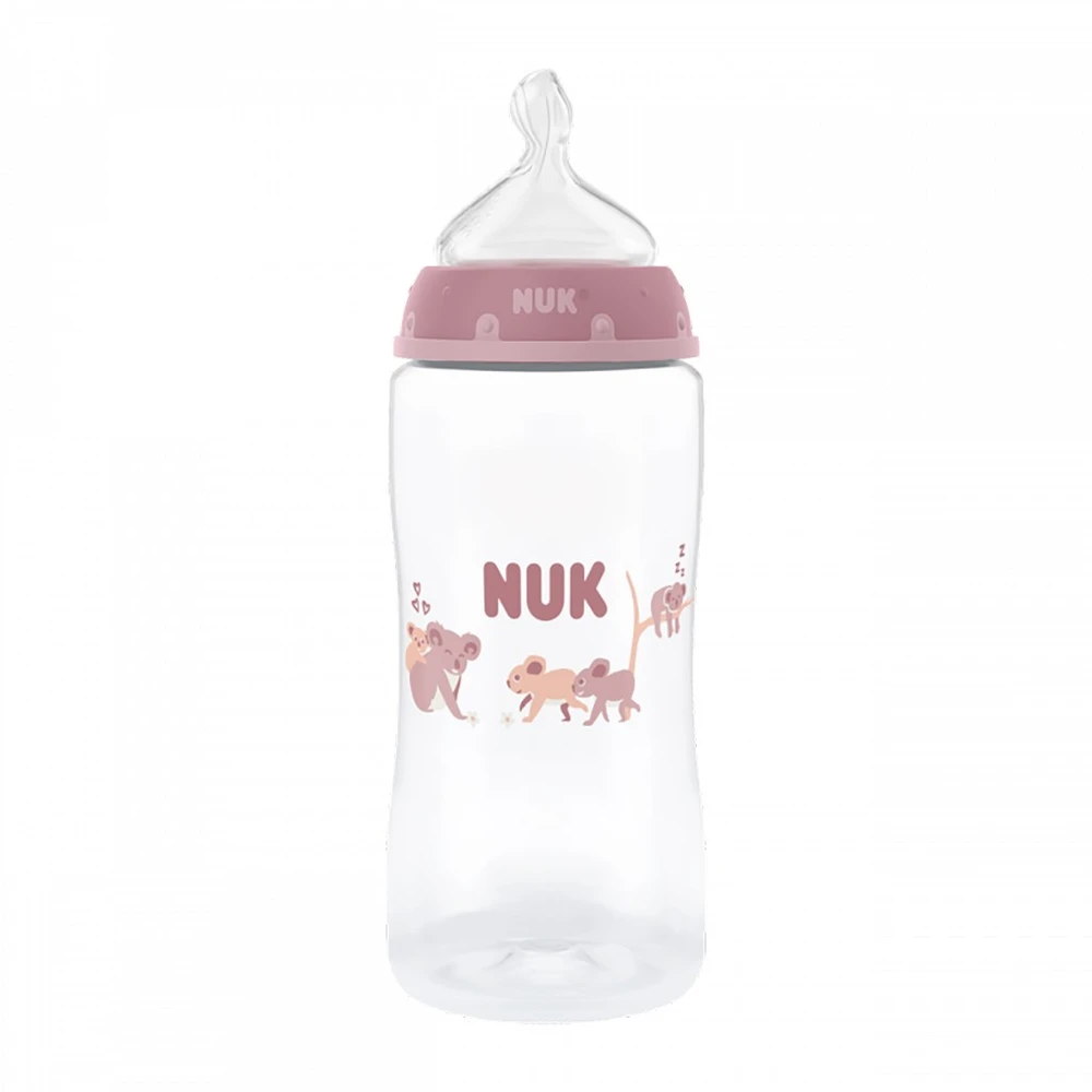 NUK First Choice 300 ml kūdikio buteliukas su temperatūros kontrole Koala