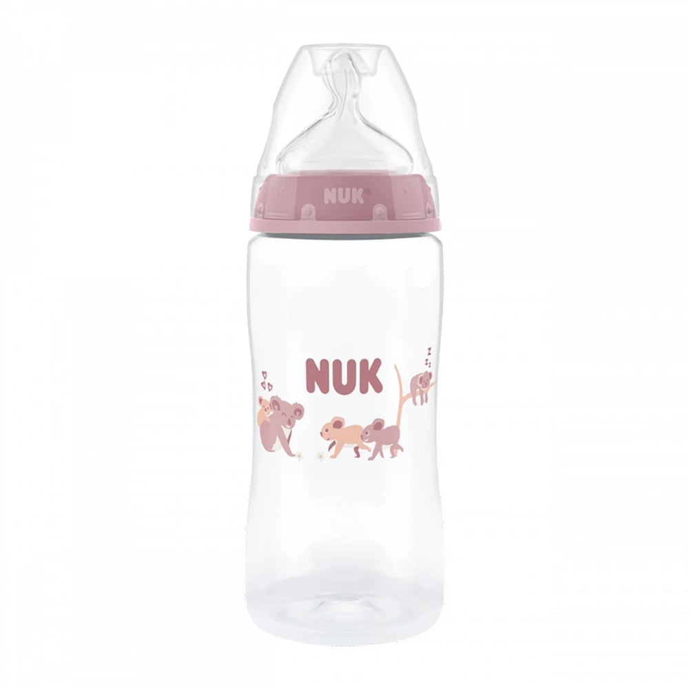 NUK First Choice 300 ml kūdikio buteliukas su temperatūros kontrole Koala