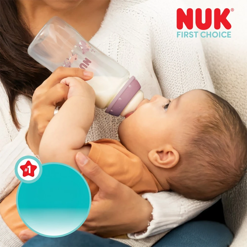 NUK First Choice 300 ml kūdikio buteliukas su temperatūros kontrole Koala
