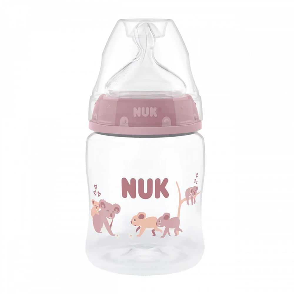 NUK First Choice termometru kontroliuojamas kūdikio buteliukas 150 ml Koala