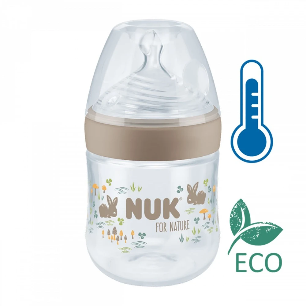 NUK 743076 150 ml buteliukas For Nature čiulptukas. S