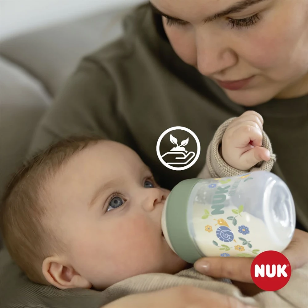 NUK 743076 150 ml buteliukas For Nature čiulptukas. S