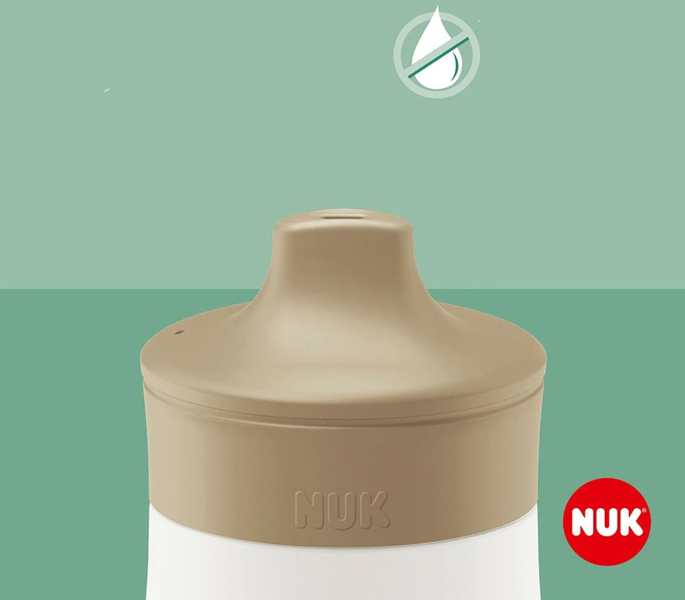 NUK Mini-Me PP gertuvė su snapeliu rožinė