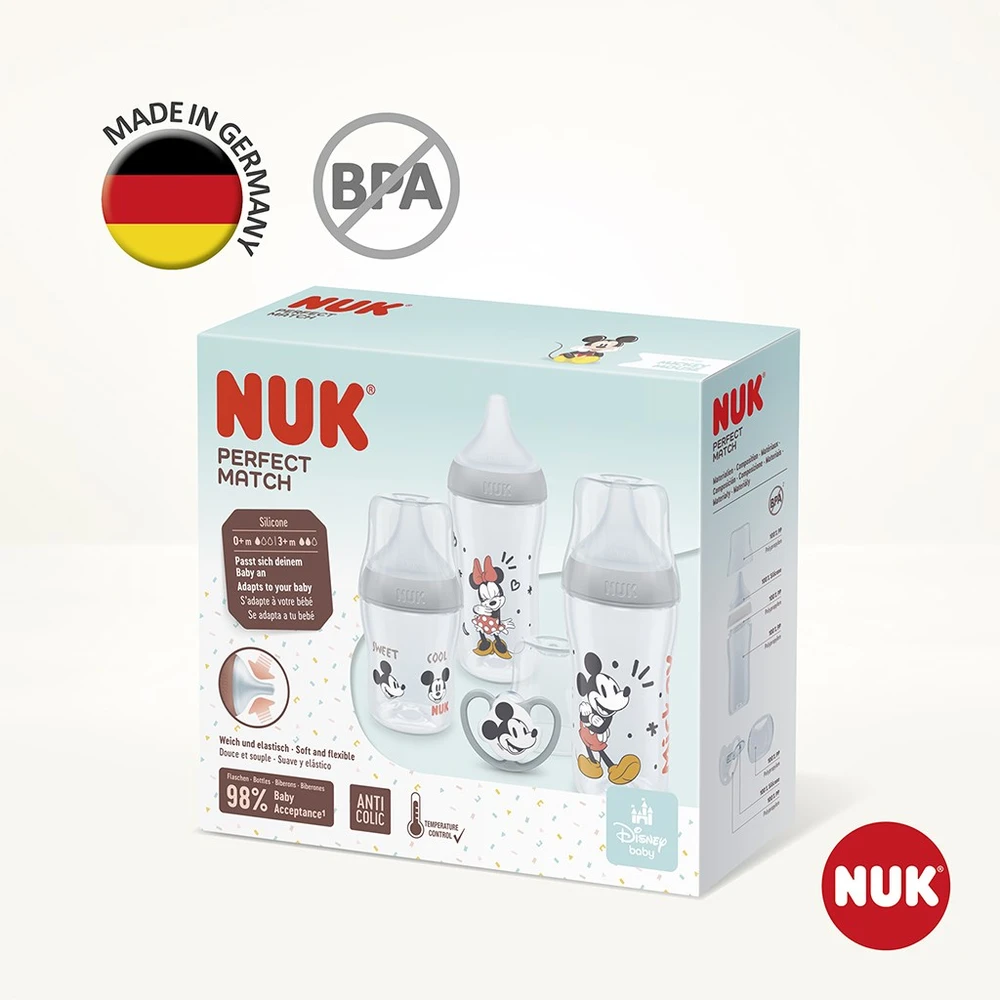 NUK Perfect Match Disney peliuko Mikio rinkinys