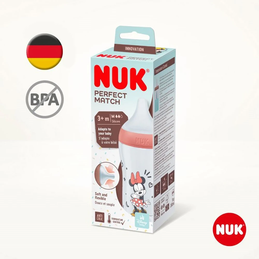 NUK 742036 PP silikoninis buteliukas 260ml MICKEY