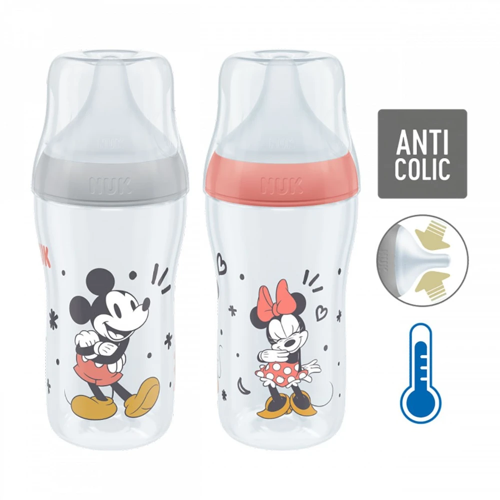 NUK 742036 PP silikoninis buteliukas 260ml MICKEY