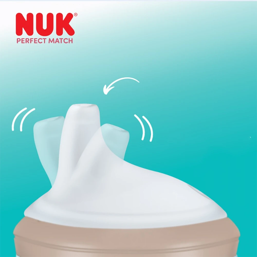 NUK Perfect Match mokomasis kūdikio buteliukas DISNEY Mikė Pūkuotukas 150 ml