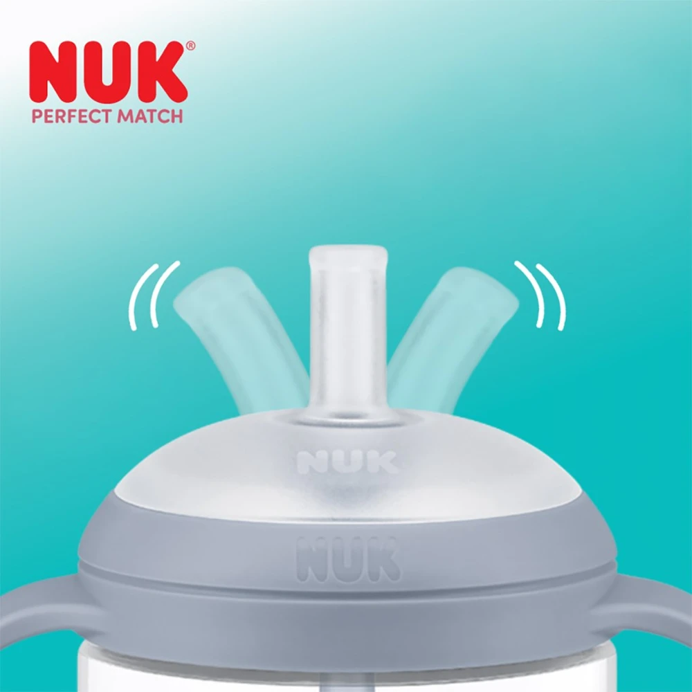 NUK Perfect Match pakaitinė šiaudelė – 2 vnt.