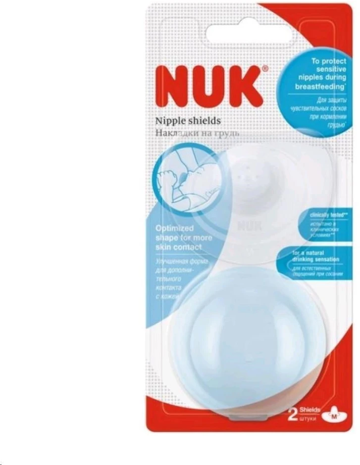 NUK spenelių apsaugos, 2 vnt., dydis M