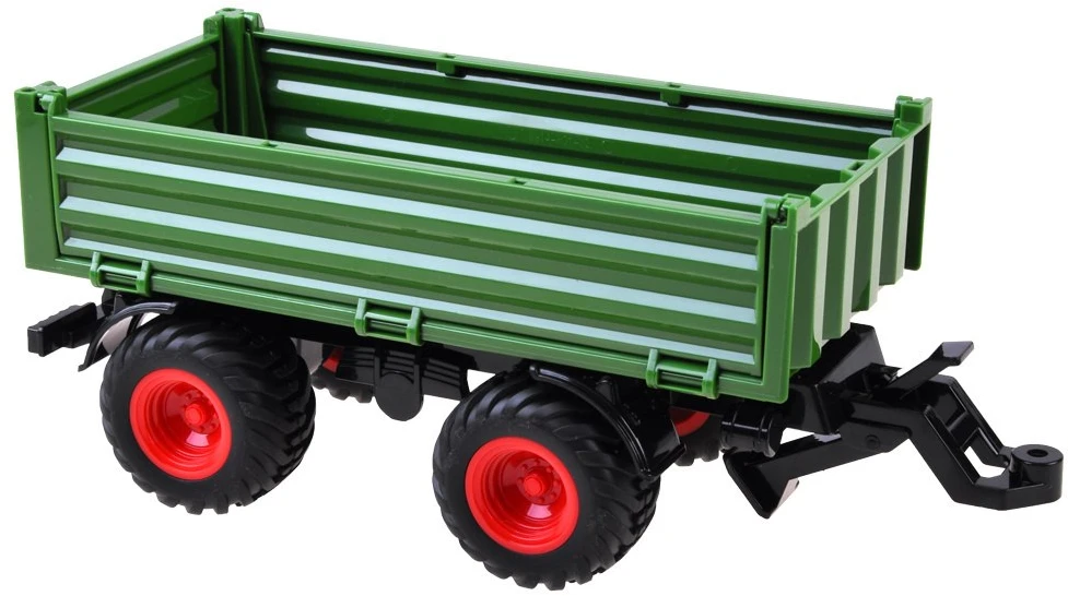 Jokomisiada Remote control tractor + žalias trailer RC0602