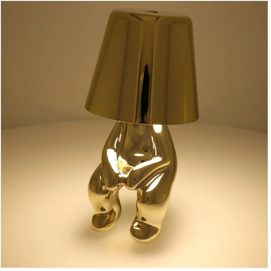 Oem Stalinis šviestuvas prie lovos GOLD MAN Art Deco sėdynė (2 versija) MLTL
