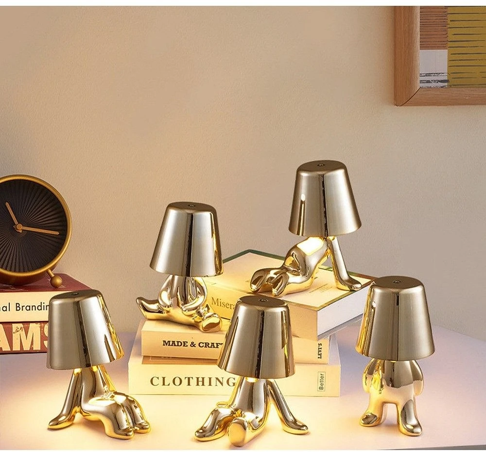 Oem Stalinis šviestuvas prie lovos GOLD MAN Art Deco sėdynė (7 versija) MLTL