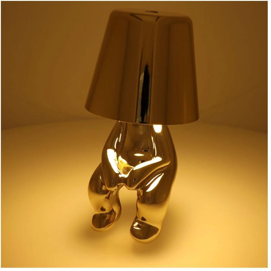 Oem Stalinis šviestuvas prie lovos GOLD MAN Art Deco sėdynė (2 versija) MLTL