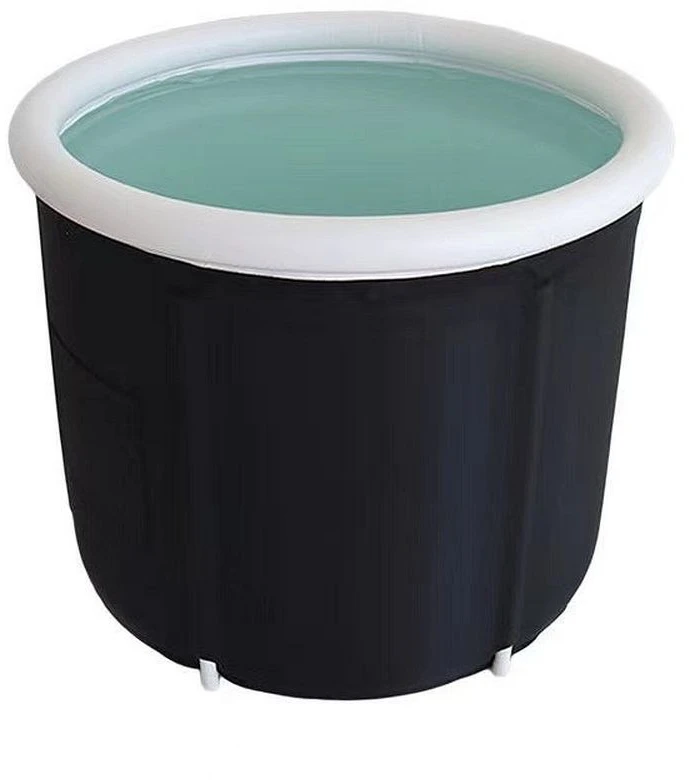Oem Foldable portable inflatable bathtub 75 x 75 cm juodas