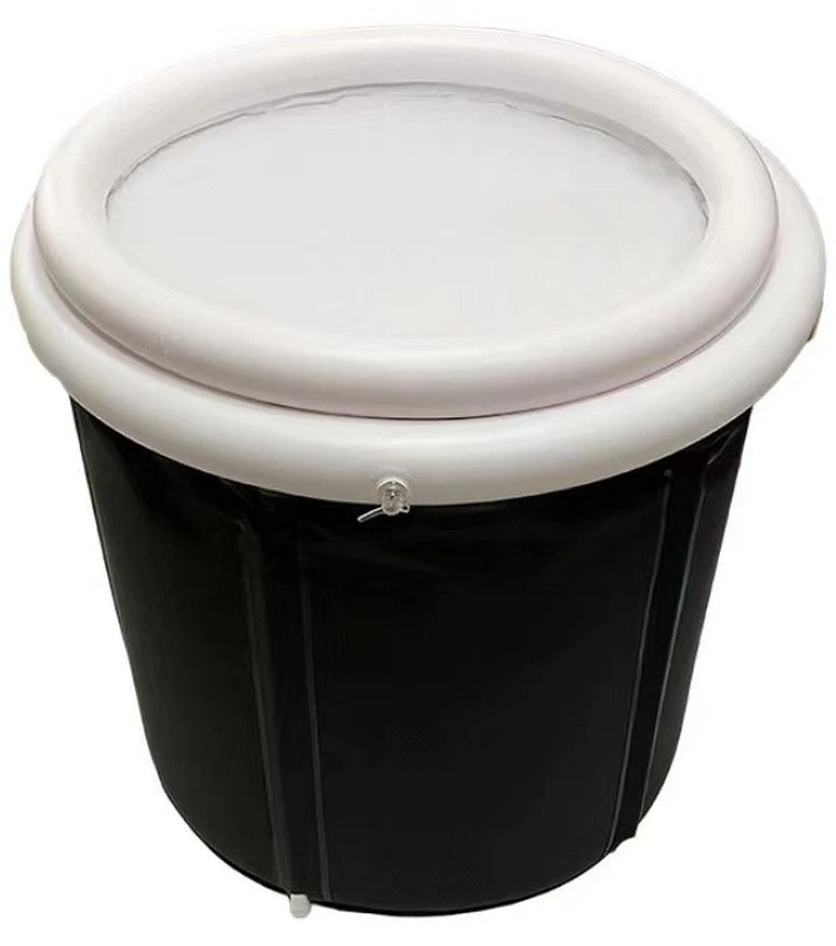 Oem Foldable portable inflatable bathtub 75 x 75 cm juodas