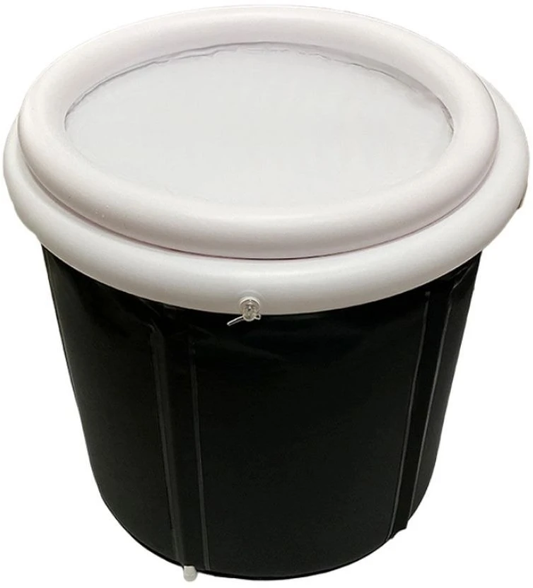 Oem Foldable portable inflatable bathtub 75 x 80 cm juodas