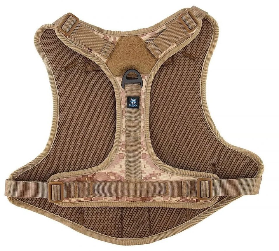 Oem Dog harness TACTICAL dydis XL ruda